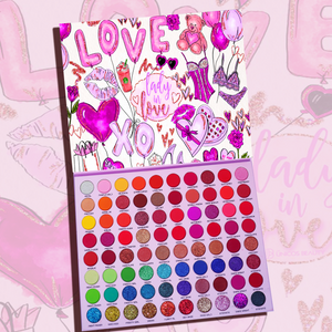 80 Colors Palette Pro - Lady In Love