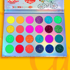 24 Colors Luminous Palette- Cute Animal Valentine