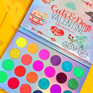 24 Colors Luminous Palette- Cute Animal Valentine