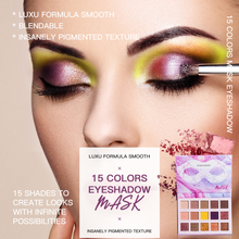 Load image into Gallery viewer, 15 Colors Eyeshadow Palette