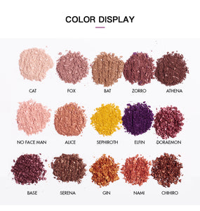 15 Colors Eyeshadow Palette