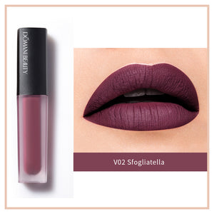 Matte lip glaze